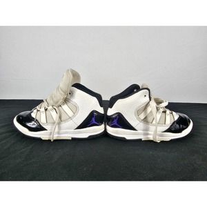 NIKE AIR JORDAN  MAX AURA  concord basketball shoes black white toddler size 11C